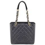 Chanel Petite Shopping Tote Front