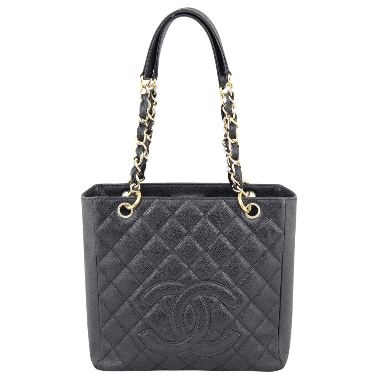 Chanel Petite Shopping Tote Front
