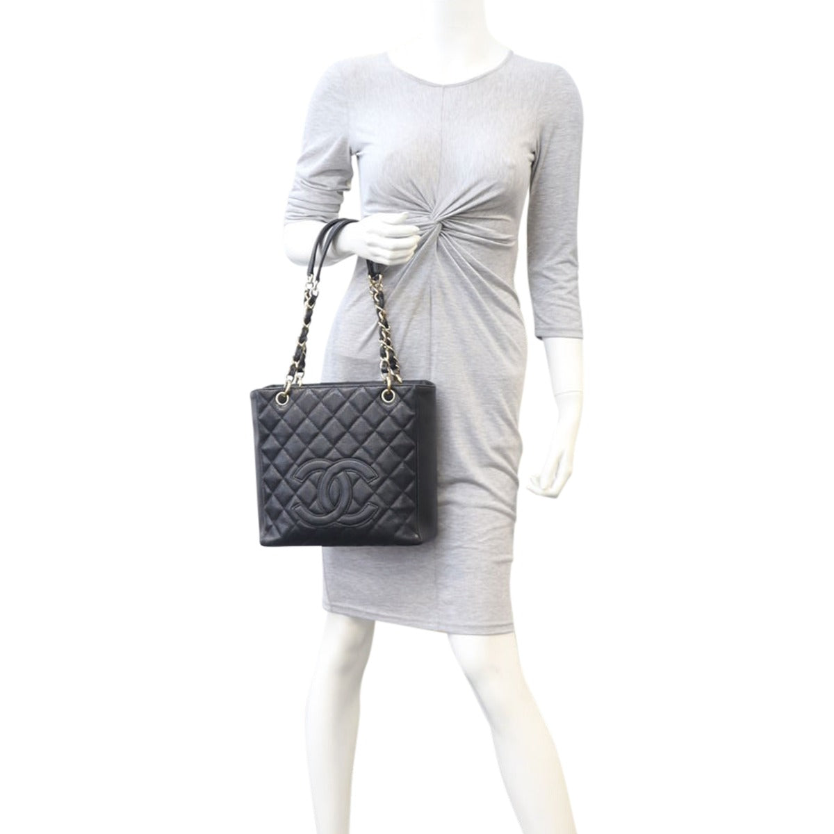 Chanel Petite Shopping Tote Mannequin

