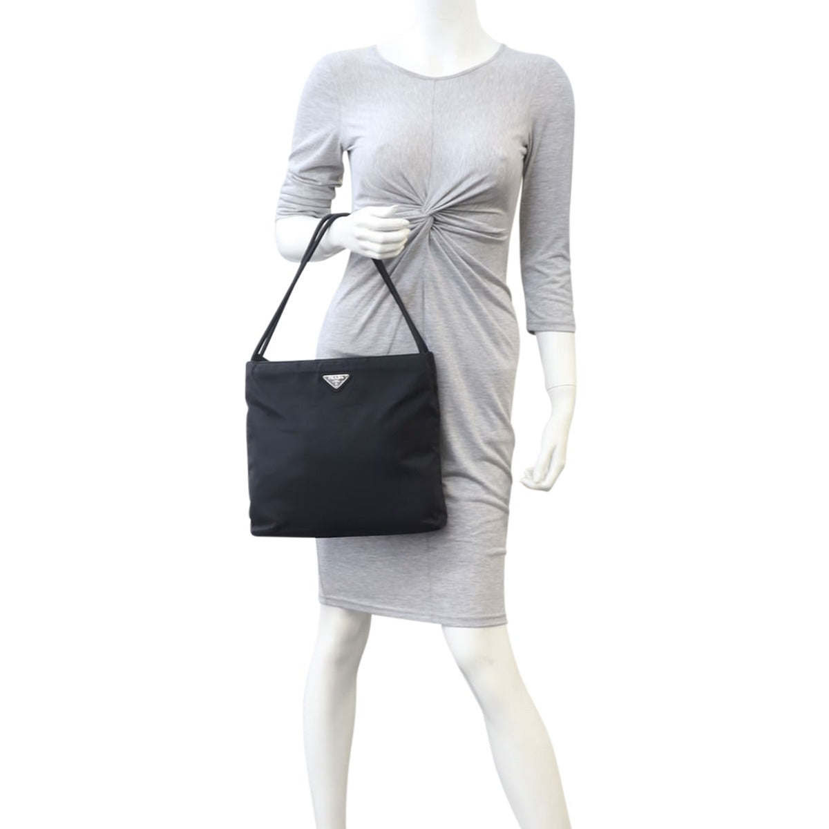 Prada Tessuto City Tote Small Mannequin
