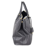 Prada Saffiano Lux Galleria Double Zip Tote Large Side
