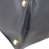 Prada Saffiano Lux Galleria Double Zip Tote Large Corner
