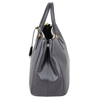 Prada Saffiano Lux Galleria Double Zip Tote Large Side
