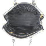 Prada Saffiano Lux Galleria Double Zip Tote Large Whole interior
