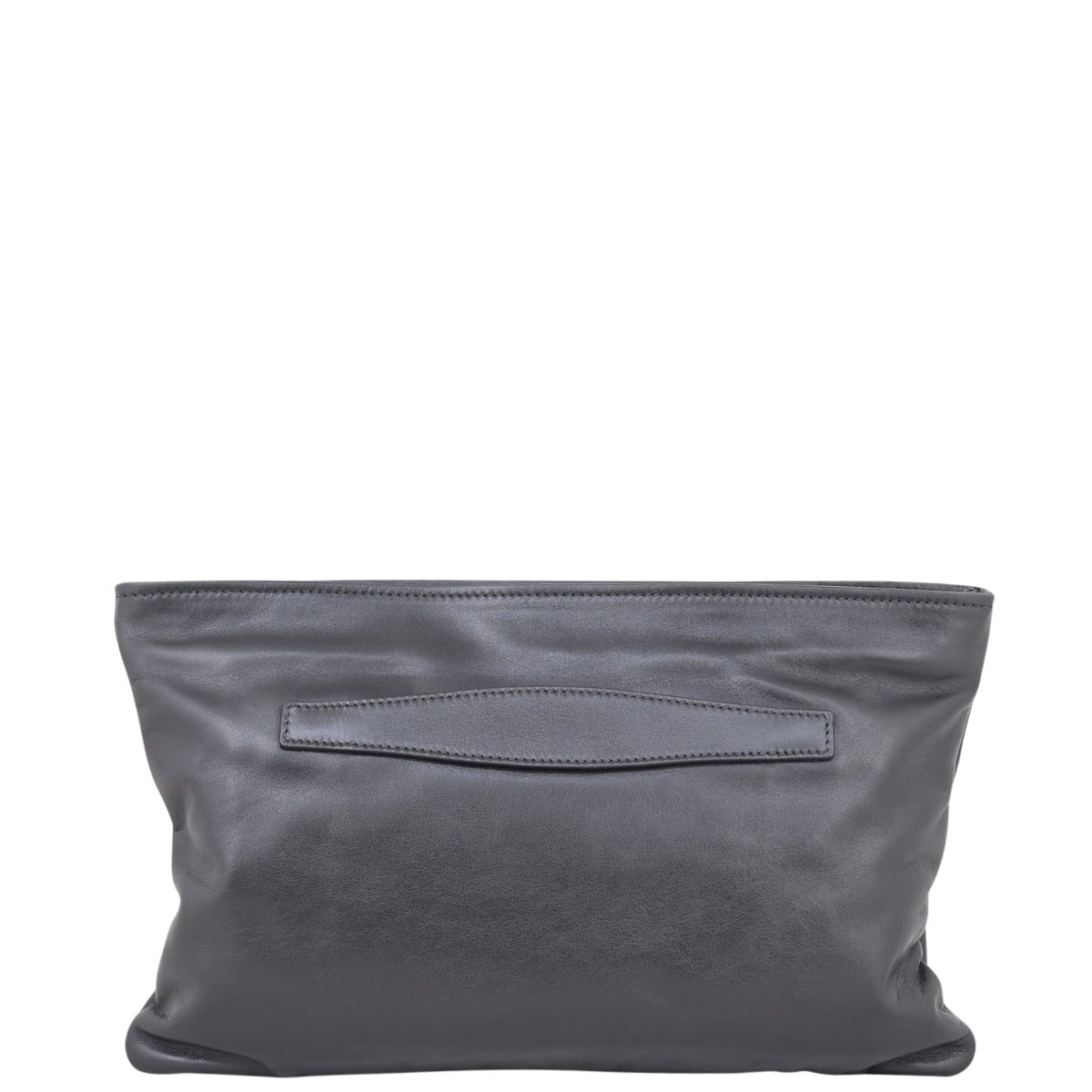 Prada Soft Calf Large Clutch Back


