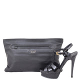 Prada Soft Calf Large Clutch Shoe

