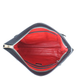 Prada Soft Calf Large Clutch Whole interior
