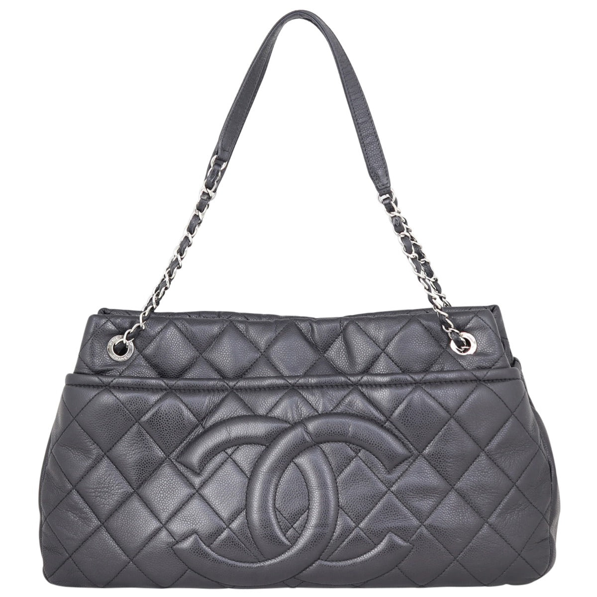 Chanel CC Timeless Shopping Tote Front
