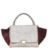 Celine Trapeze Medium Python Front
