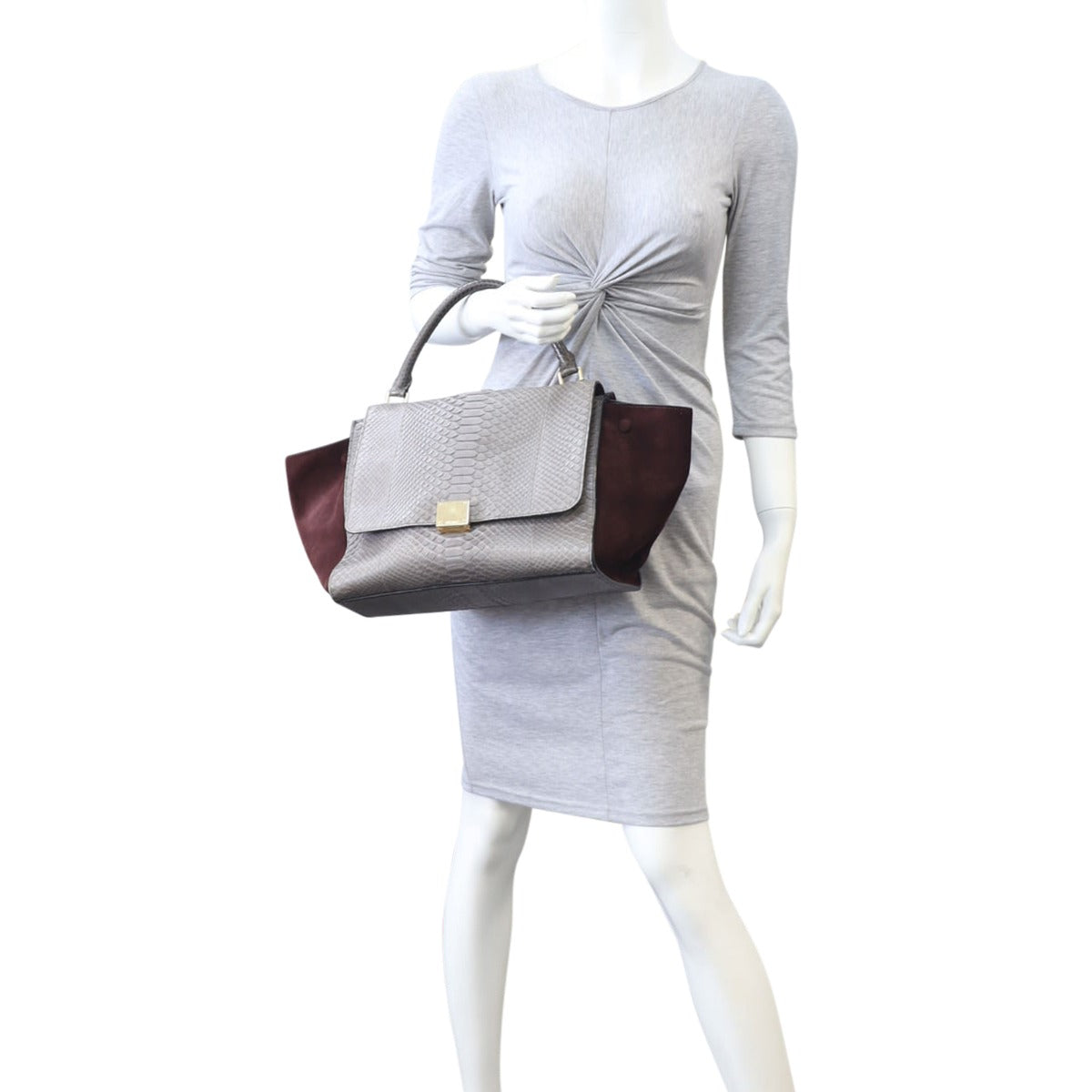 Celine Trapeze Medium Python Mannequin
