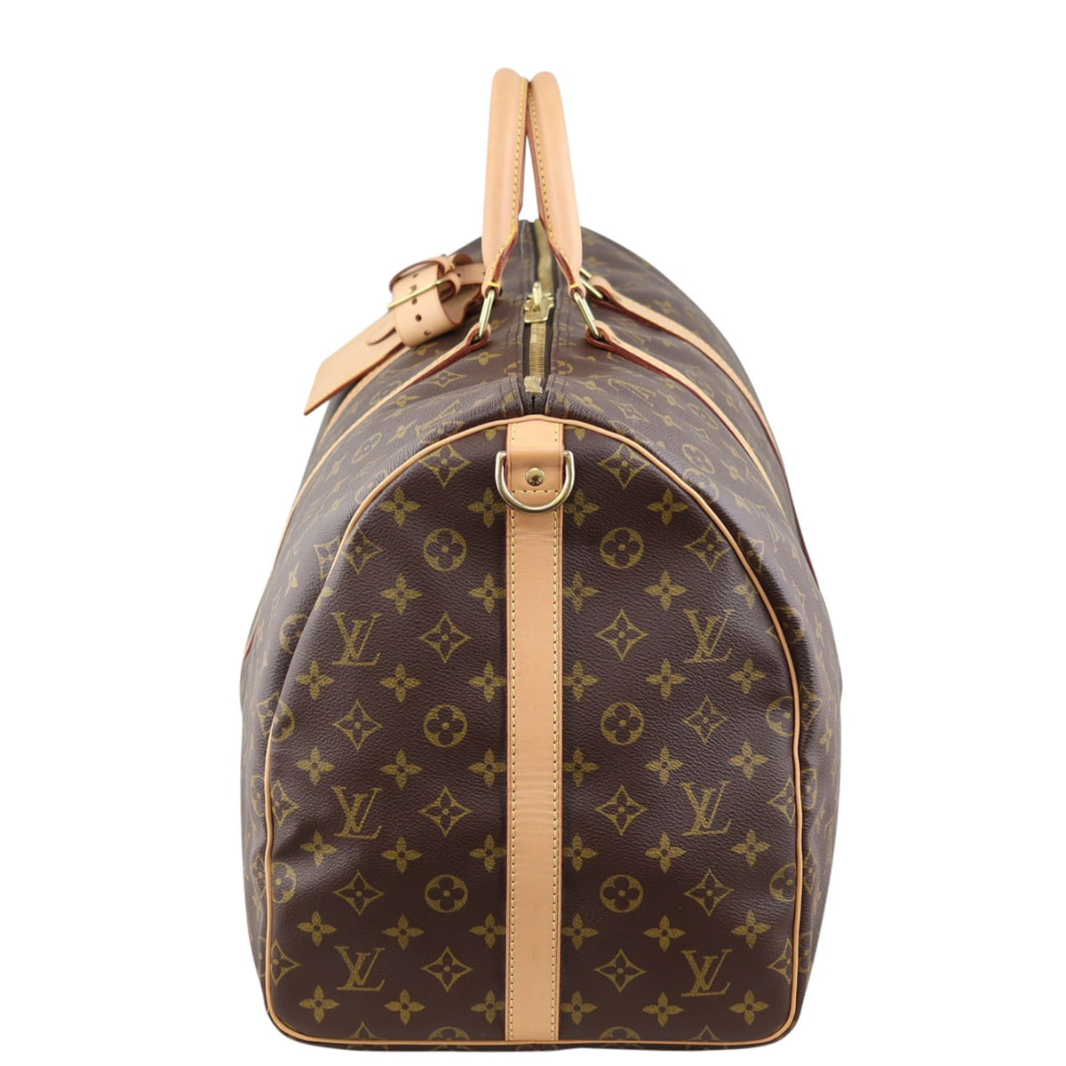 Louis Vuitton Keepall 55 Bandouliere Monogram Side