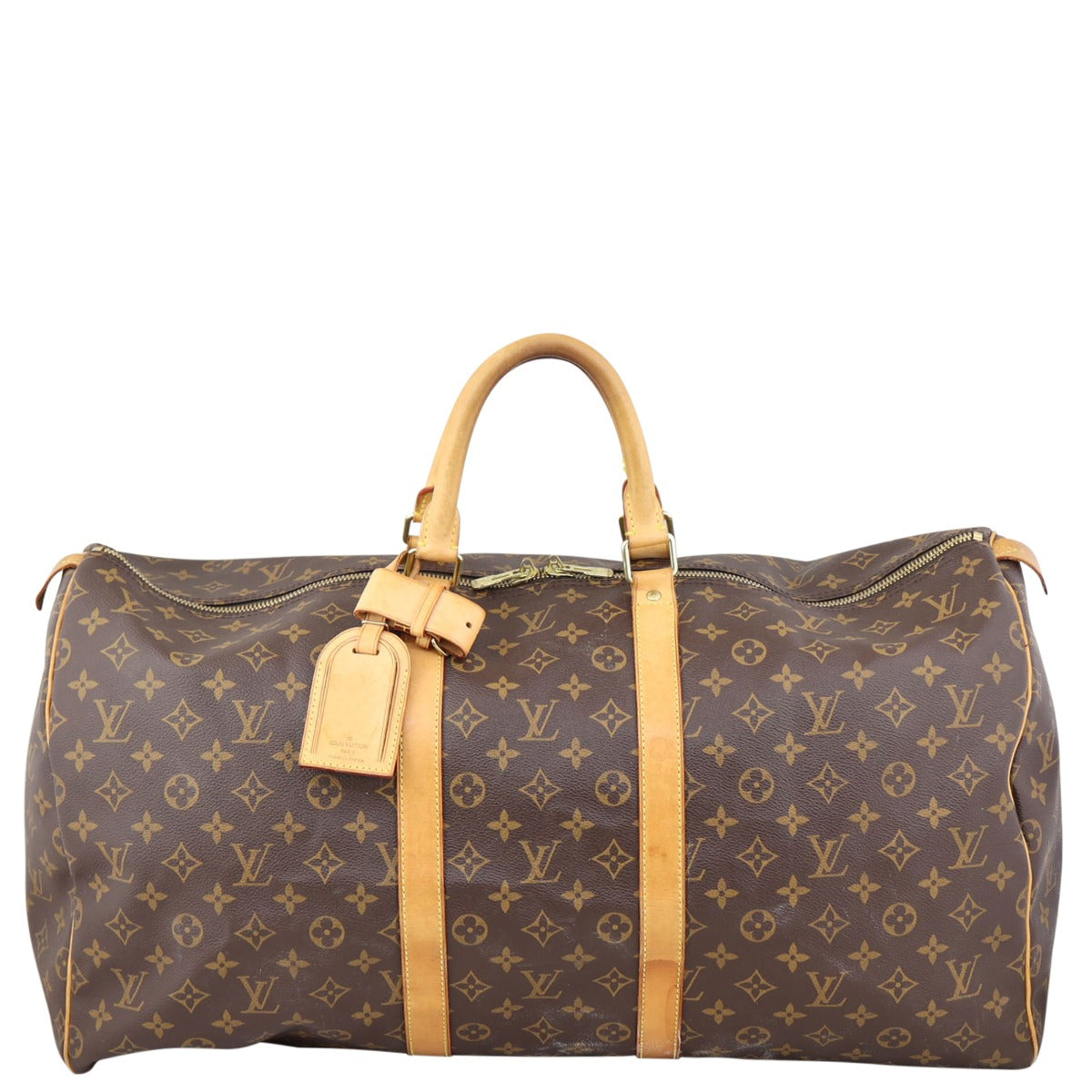 Louis Vuitton Keepall 55 Monogram Front
