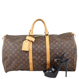 Louis Vuitton Keepall 55 Monogram Shoe
