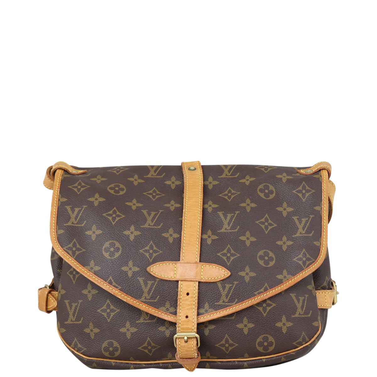 Louis Vuitton Saumur 30 Monogram Front