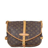 Louis Vuitton Saumur 30 Monogram Front