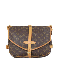 Louis Vuitton Saumur 30 Monogram Front