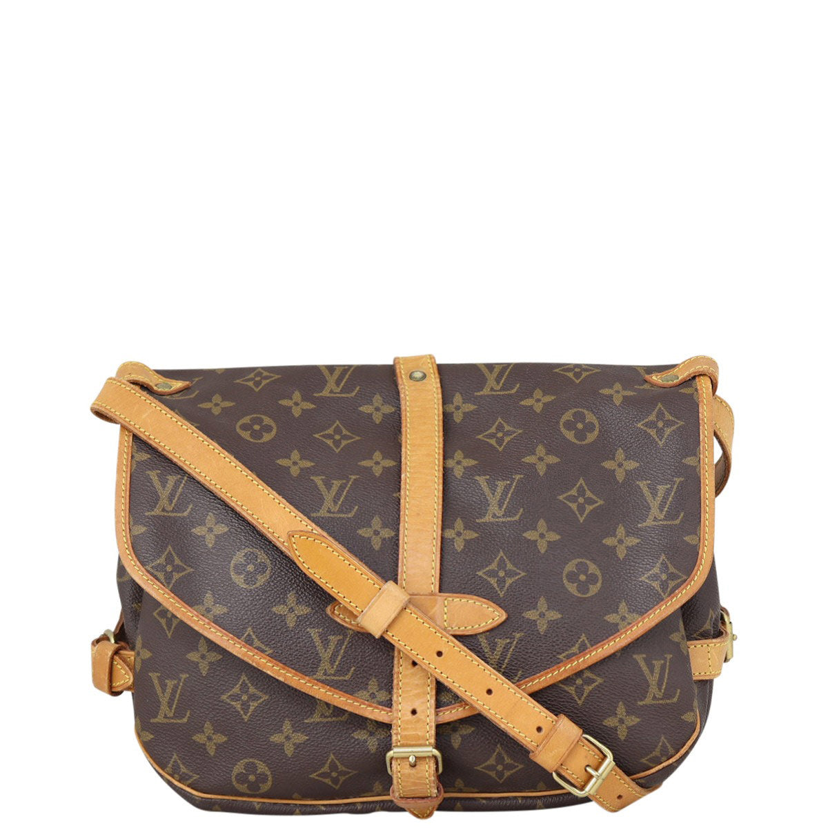 Louis Vuitton Saumur 30 Monogram Front