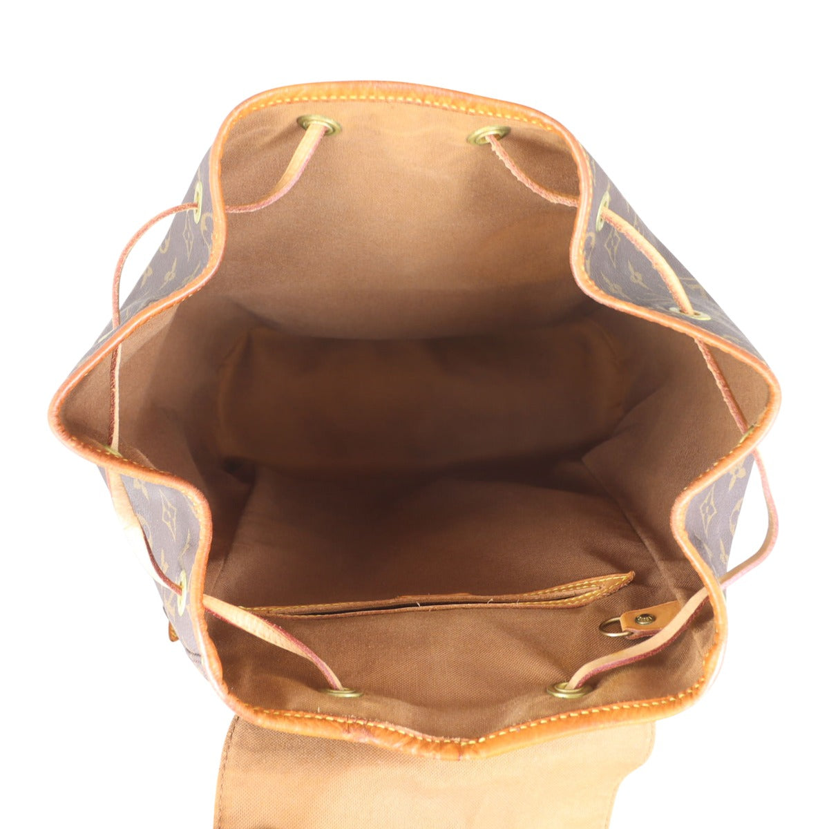 Louis Vuitton Montsouris GM Monogram Whole interior
