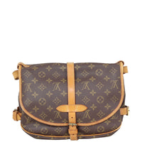 Louis Vuitton Saumur 30 Monogram Back
