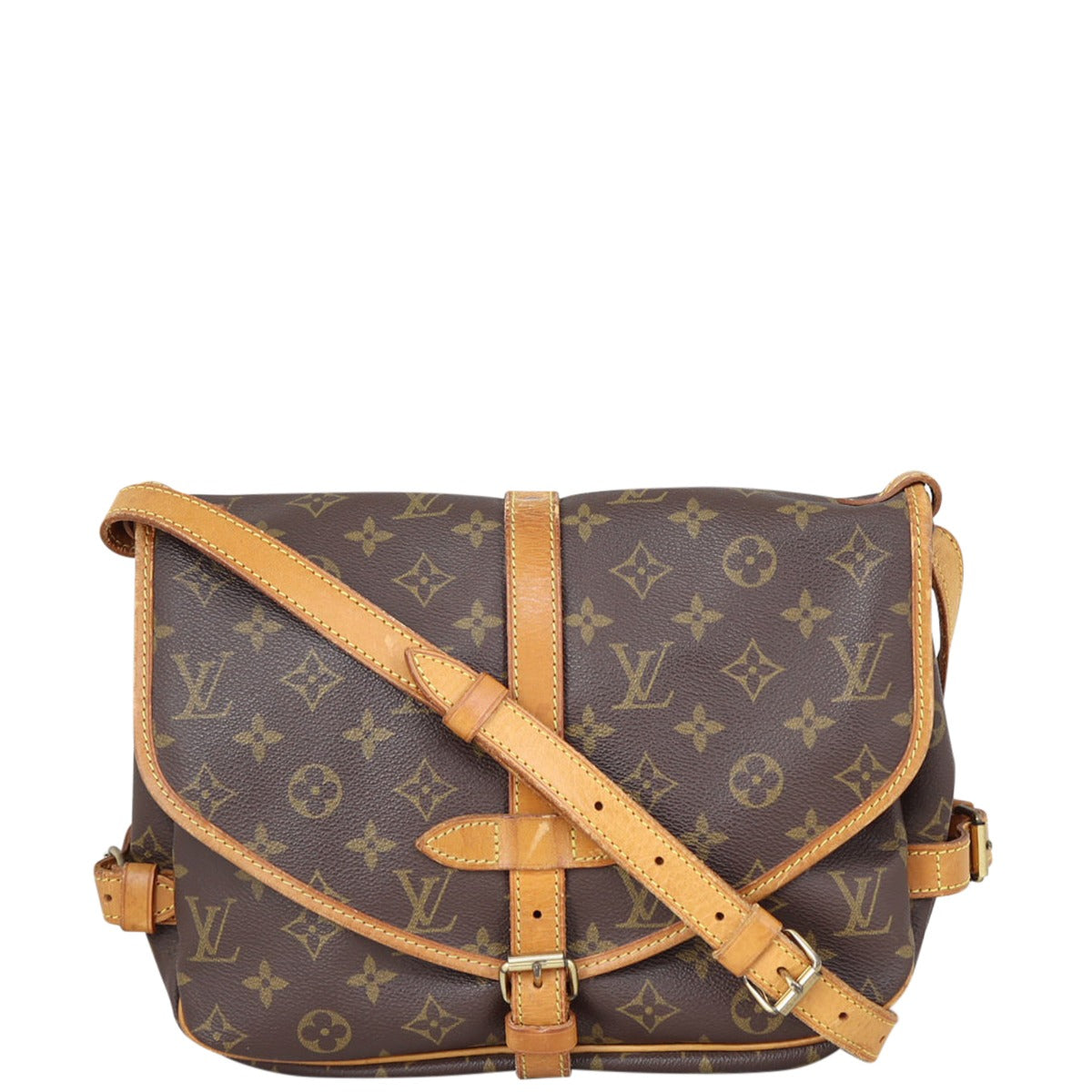 Louis Vuitton Saumur 30 Monogram Front
