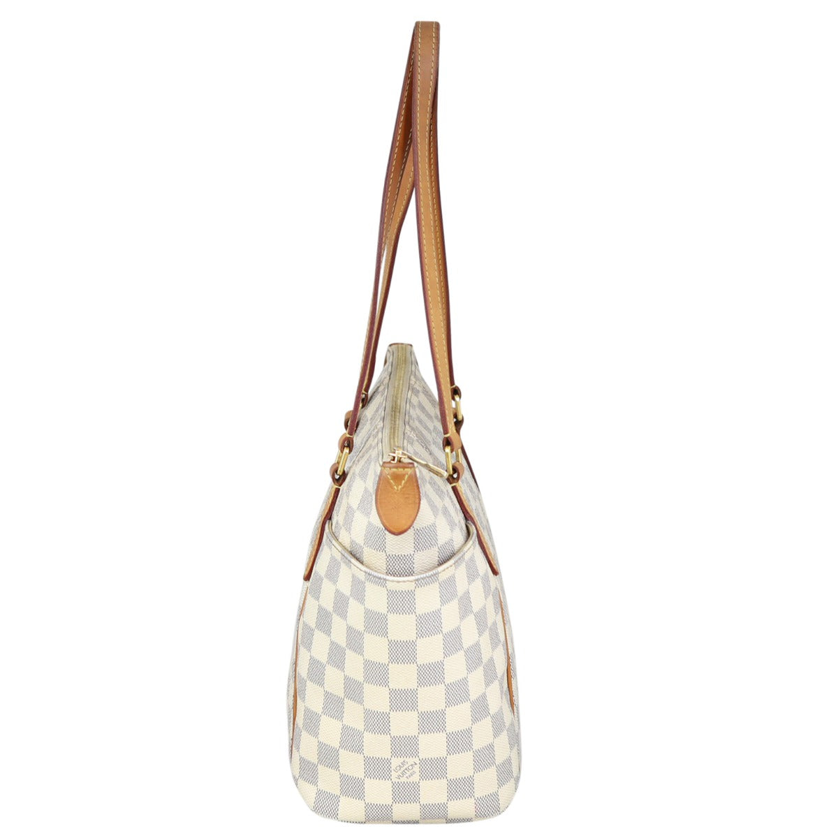 Louis Vuitton Totally PM Damier Azur Side
