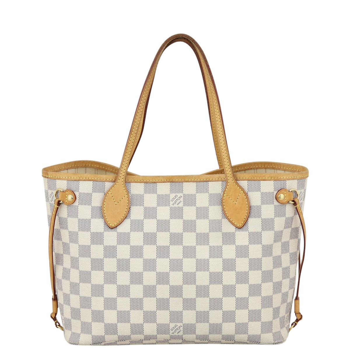 Louis Vuitton Neverfull PM Damier Azur Back
