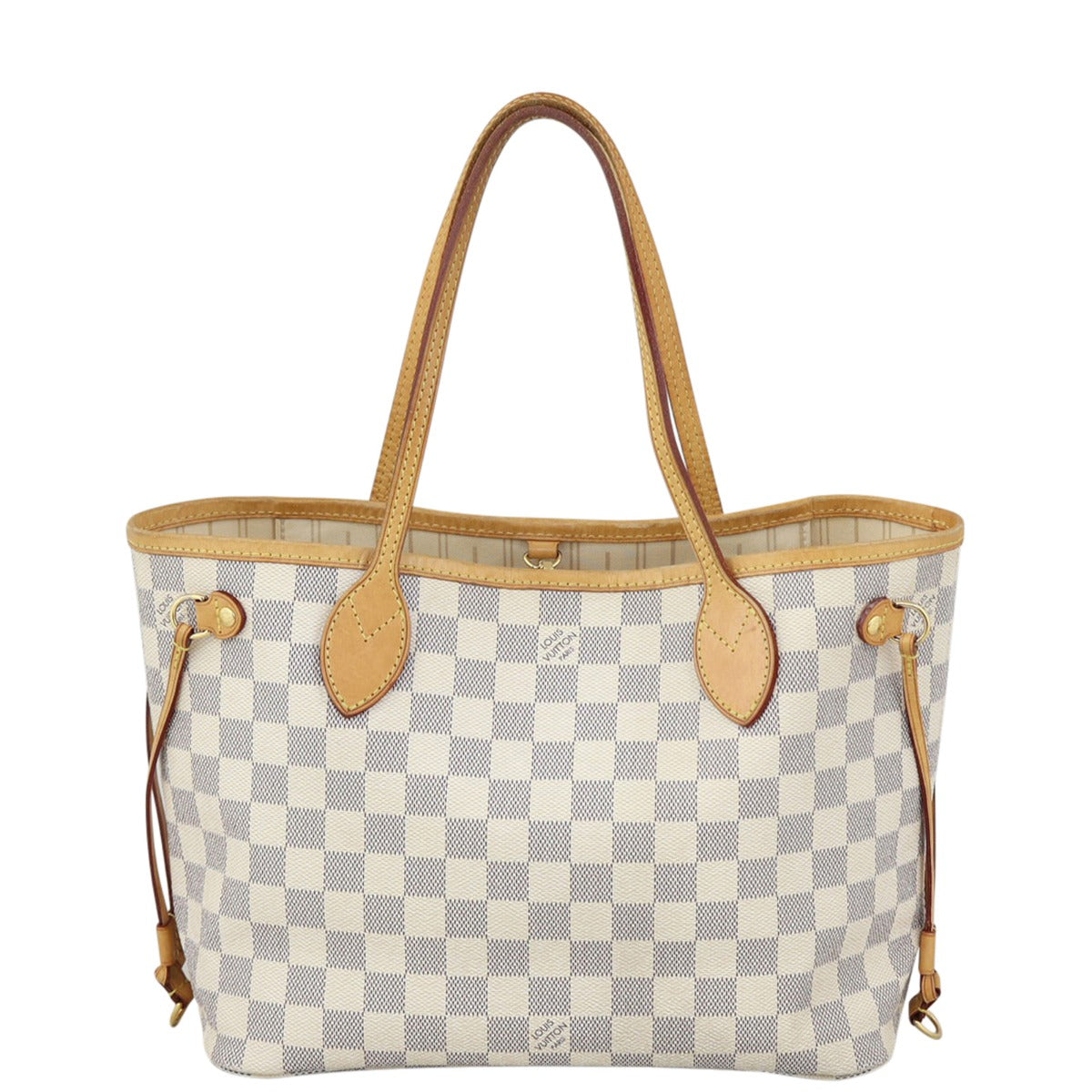 Louis Vuitton Neverfull PM Damier Azur Front
