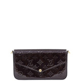 Louis Vuitton Pochette Felicie Monogram Vernis Front
