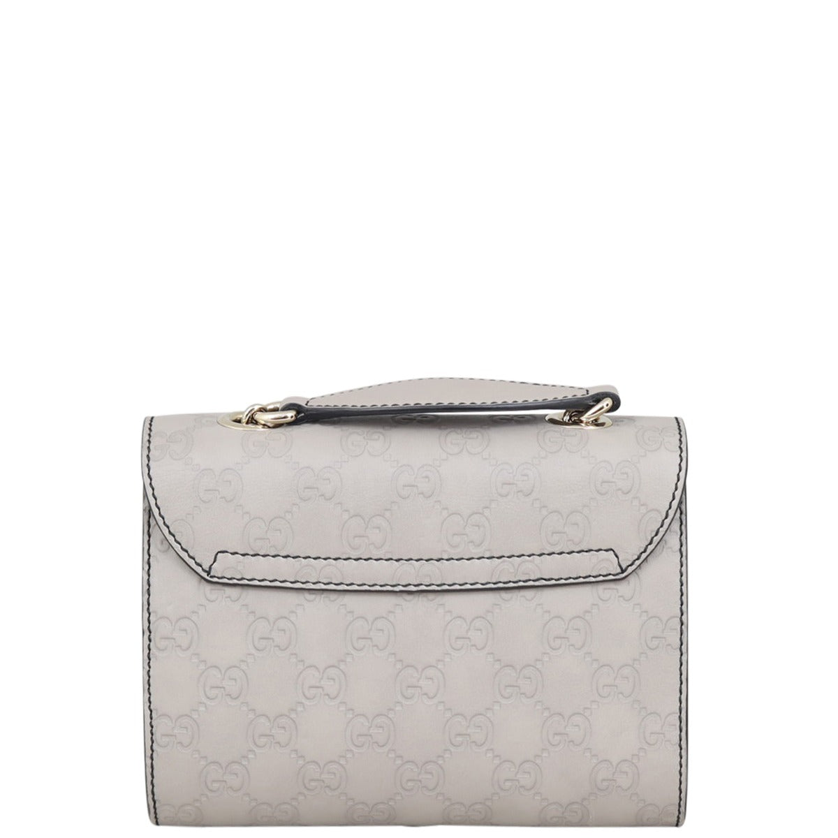 Gucci Emily Guccissima Mini Chain Shoulder Bag Back
