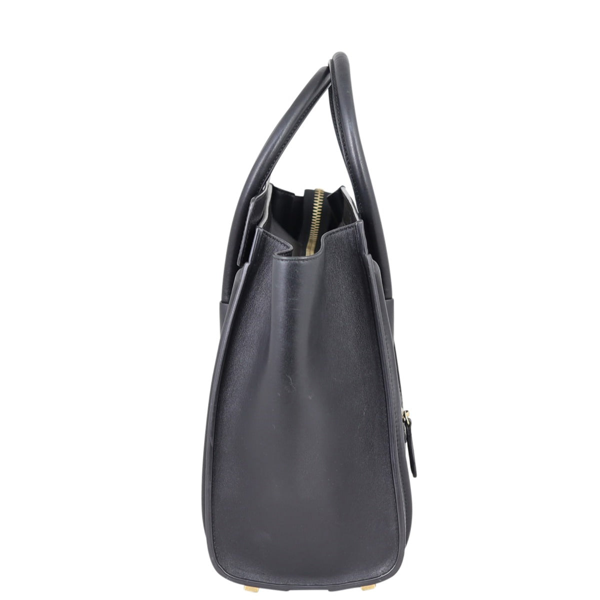 Celine Micro Luggage Tote Side
