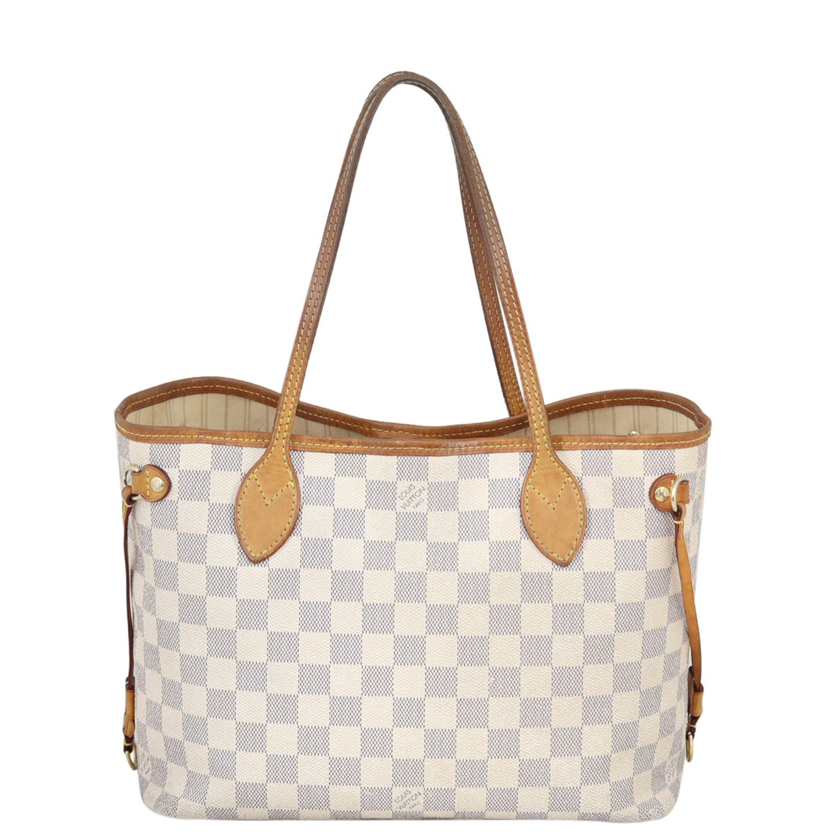 Louis Vuitton Neverfull PM Damier Azur Front
