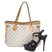 Louis Vuitton Neverfull PM Damier Azur Shoe
