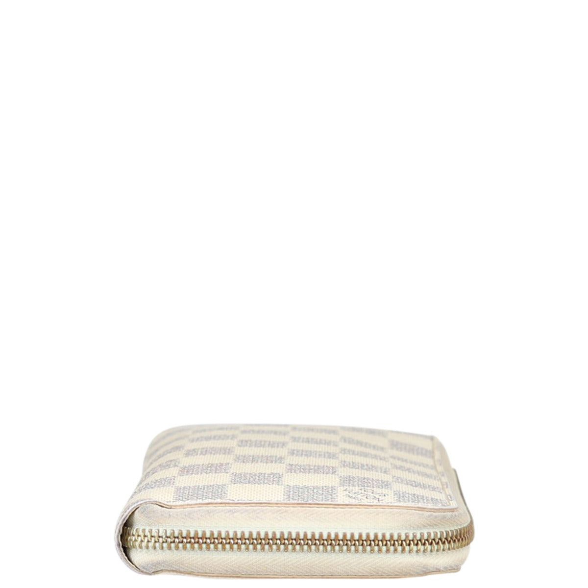 Louis Vuitton Zippy Wallet Damier Azur Side
