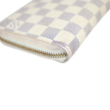 Louis Vuitton Zippy Wallet Damier Azur Corner
