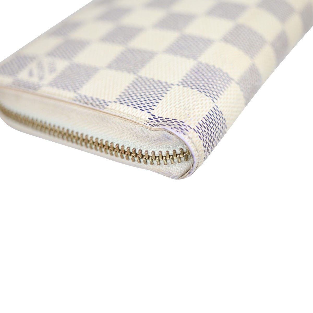 Louis Vuitton Zippy Wallet Damier Azur Corner
