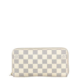 Louis Vuitton Zippy Wallet Damier Azur Front
