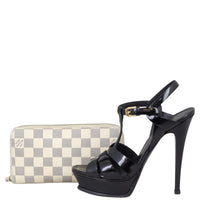 Louis Vuitton Zippy Wallet Damier Azur Shoe
