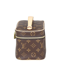 Louis Vuitton Nice Mini Beauty Case Monogram Side
