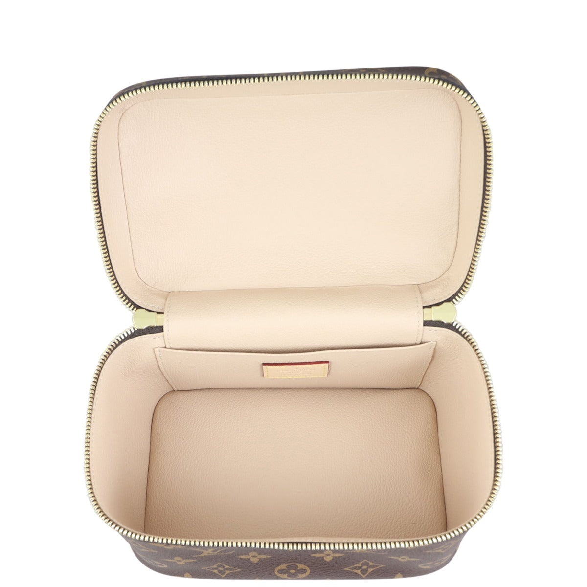 Louis Vuitton Nice Mini Beauty Case Monogram Whole interior
