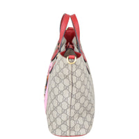 Gucci GG Supreme Bosco Patch Tote Side