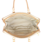Prada Saffiano Lux Galleria Double Zip Tote Large Whole interior
