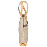 Gucci GG Web Sherry Line Tote Side
