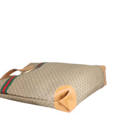 Gucci GG Web Sherry Line Tote Corner
