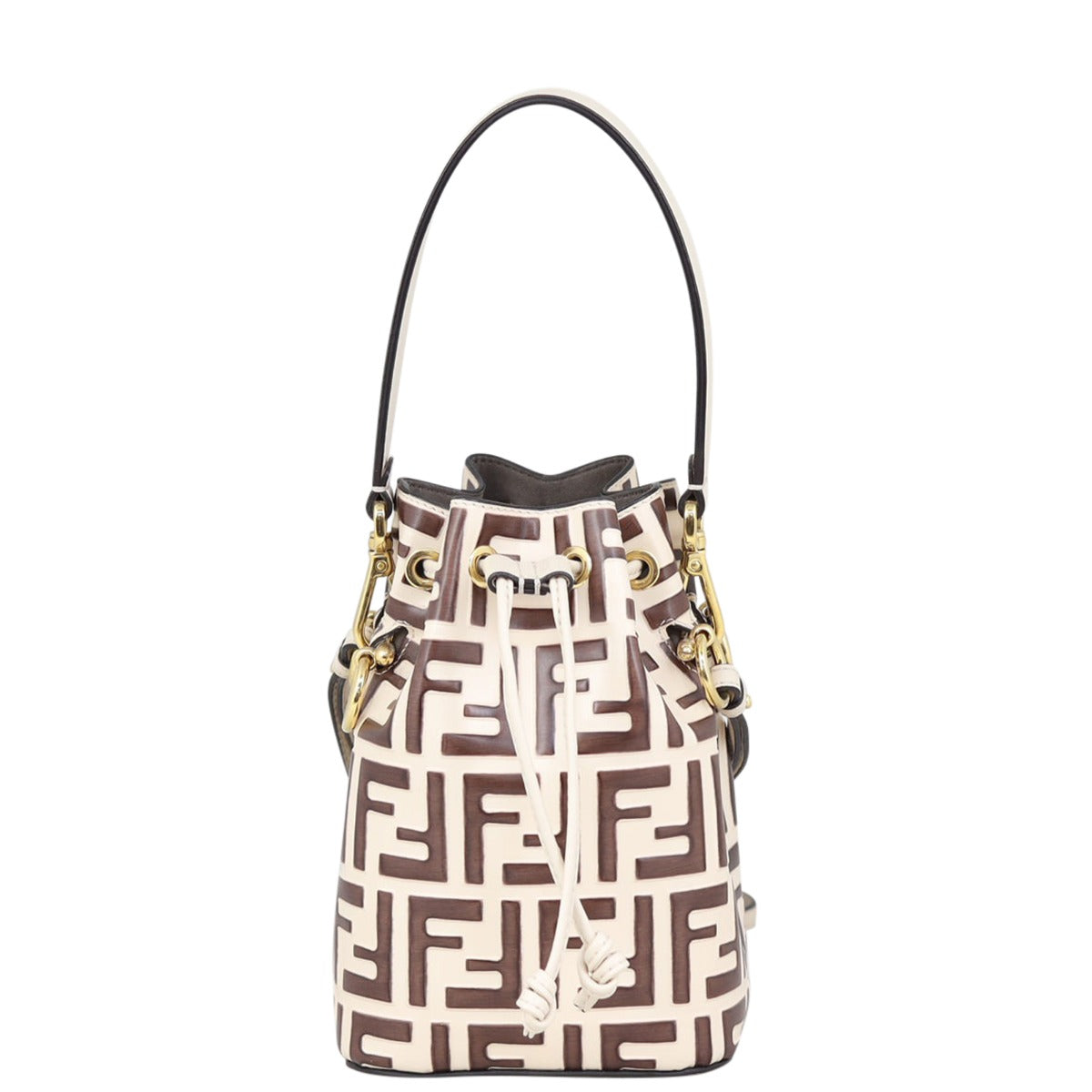 Fendi Mon Tresor Mini Bucket Bag Front
