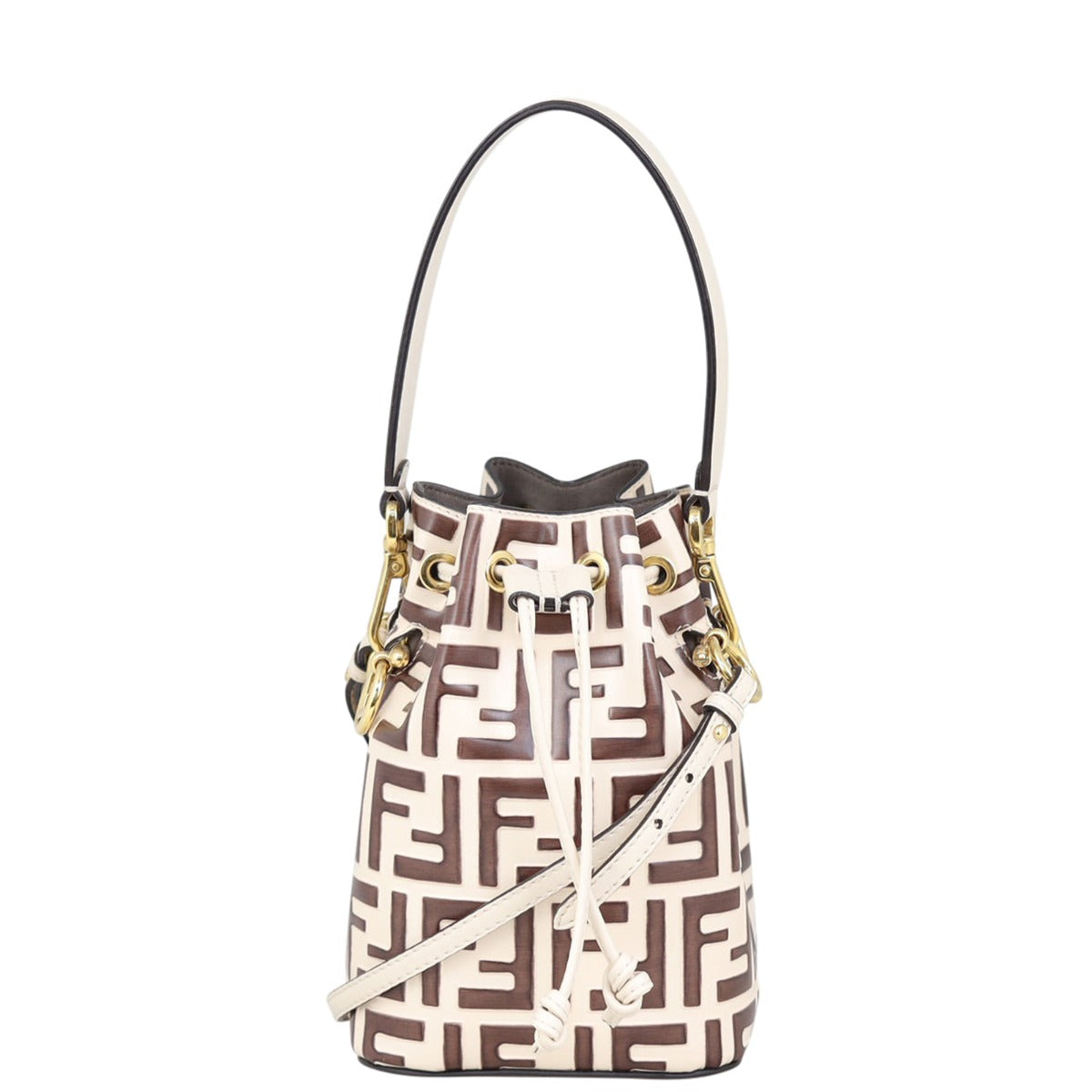 Fendi Mon Tresor Mini Bucket Bag Front
