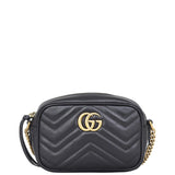 Gucci GG Marmont Mini Camera Bag Front
