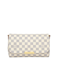 Louis Vuitton Favorite MM Damier Azur Front
