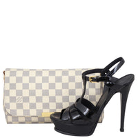 Louis Vuitton Favorite MM Damier Azur Shoe
