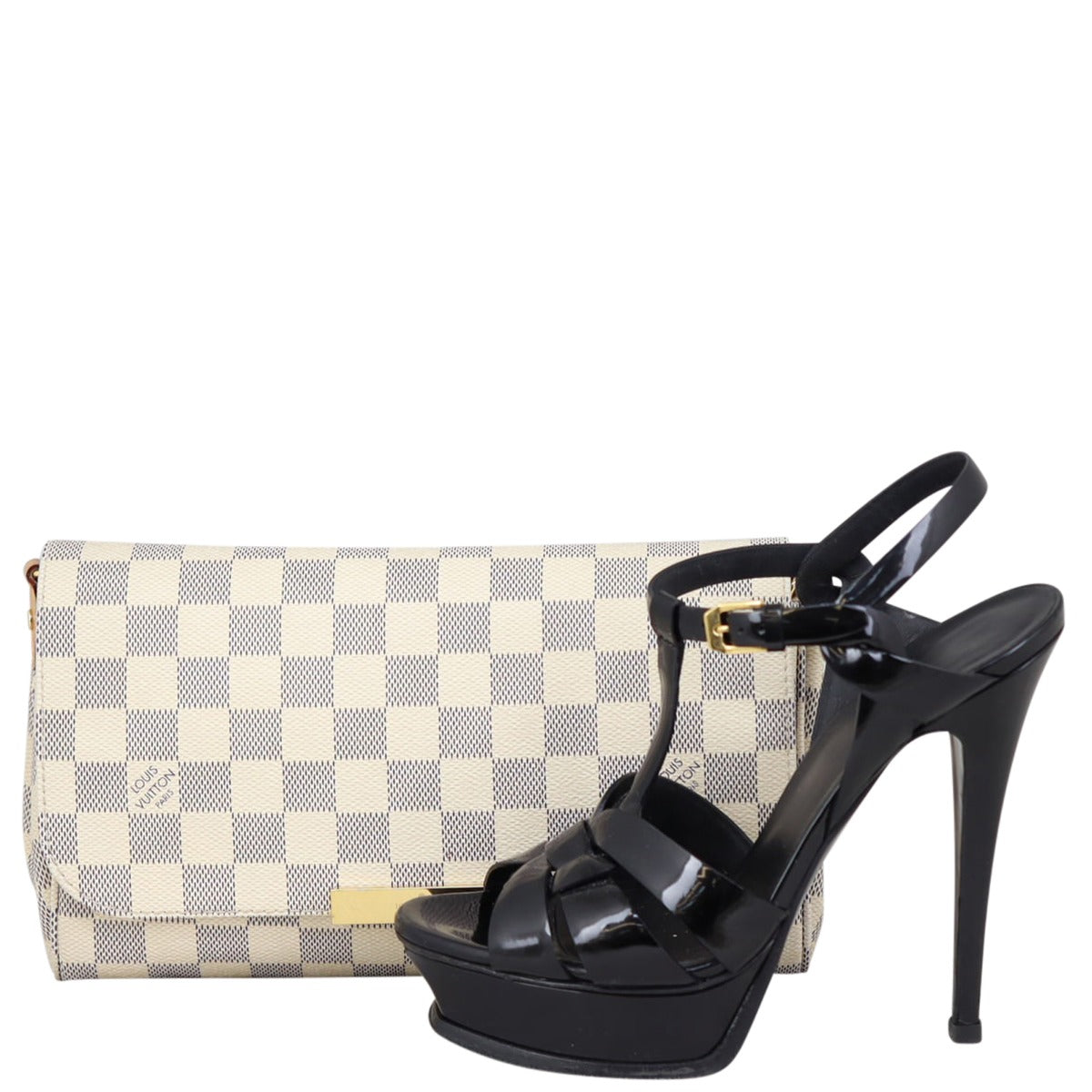Louis Vuitton Favorite MM Damier Azur Shoe
