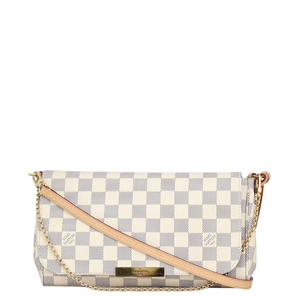 Louis Vuitton Favorite MM Damier Azur Front
